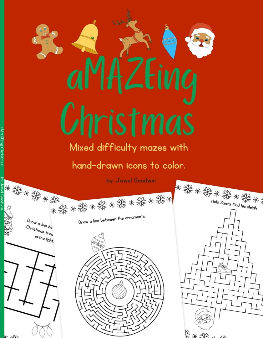 AMAZEing Christmas printable Christmas mazes for kids
