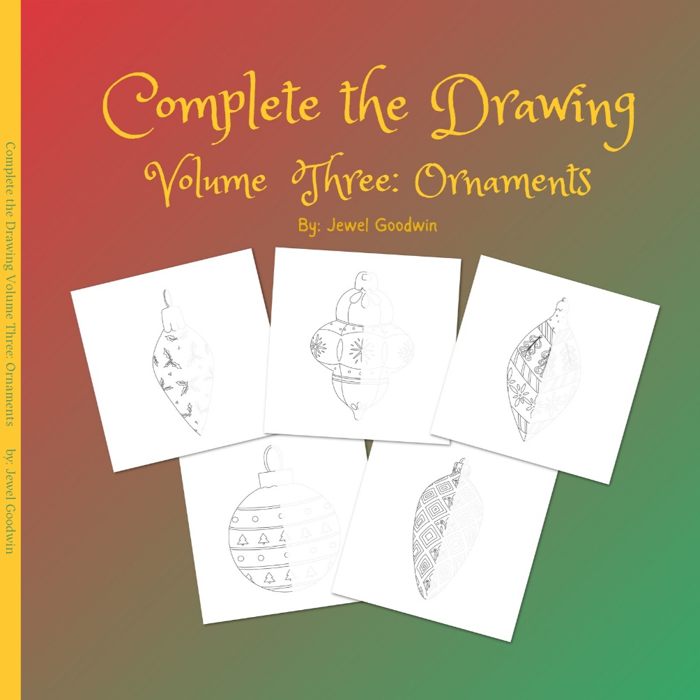 Complete The Drawing printable Christmas coloring pages on PDF