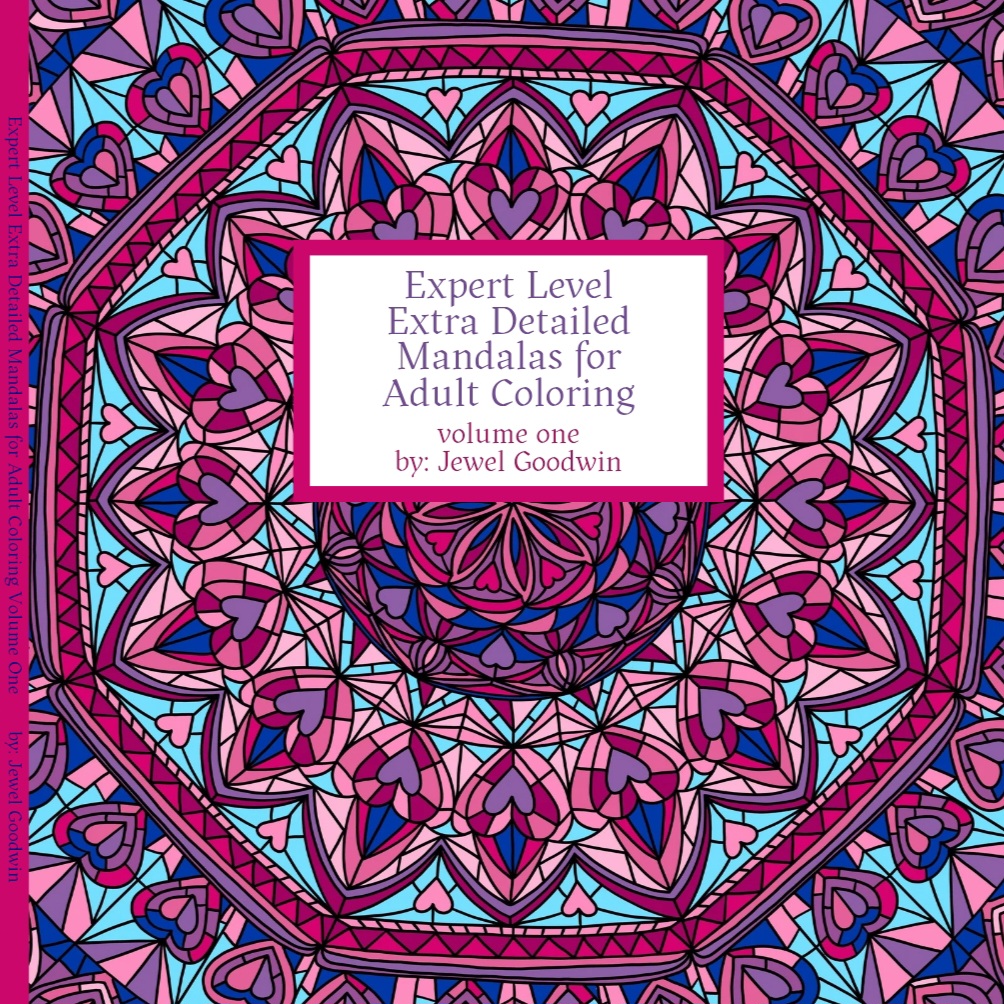 Expert Level Extra Detailed Mandalas For Adult Coloring Volume 1