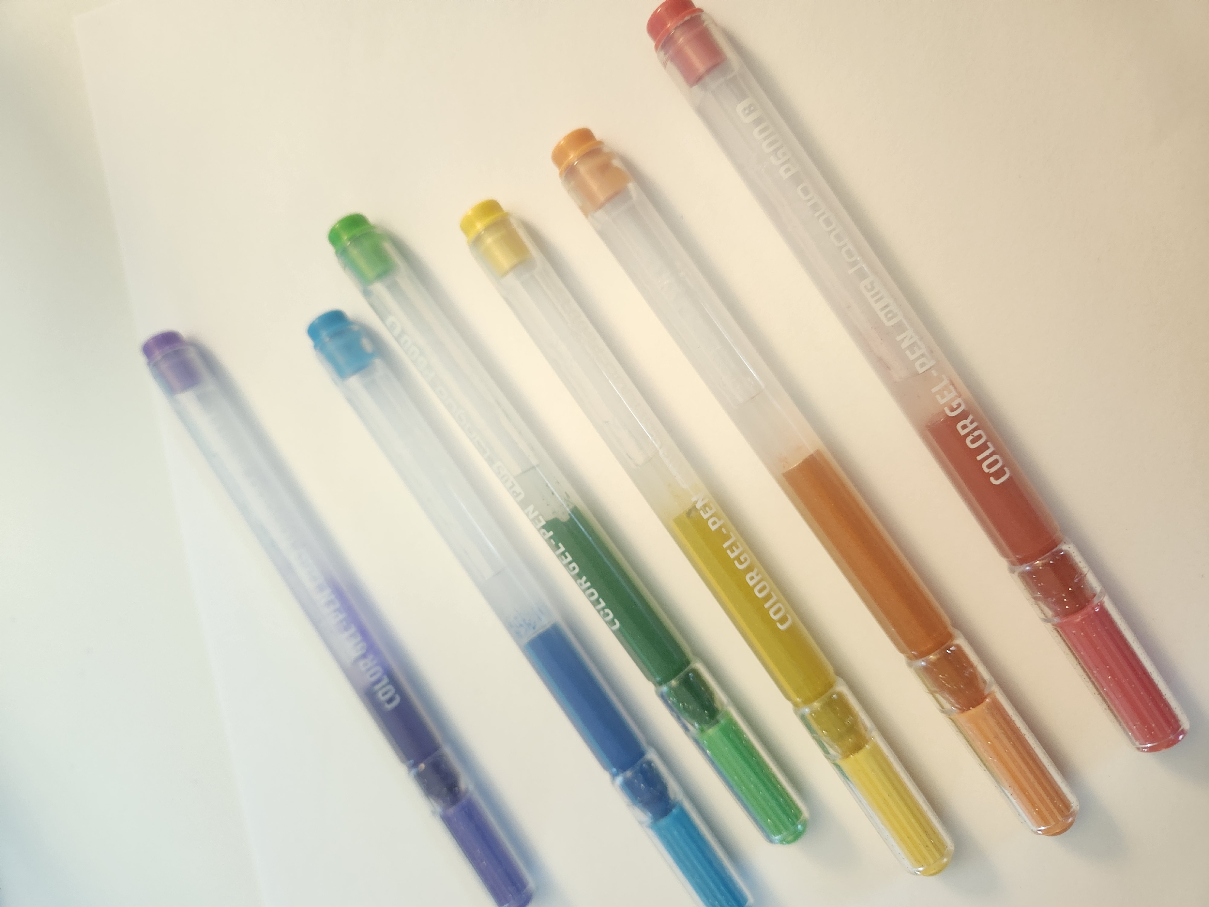 Languo glitter gel pens