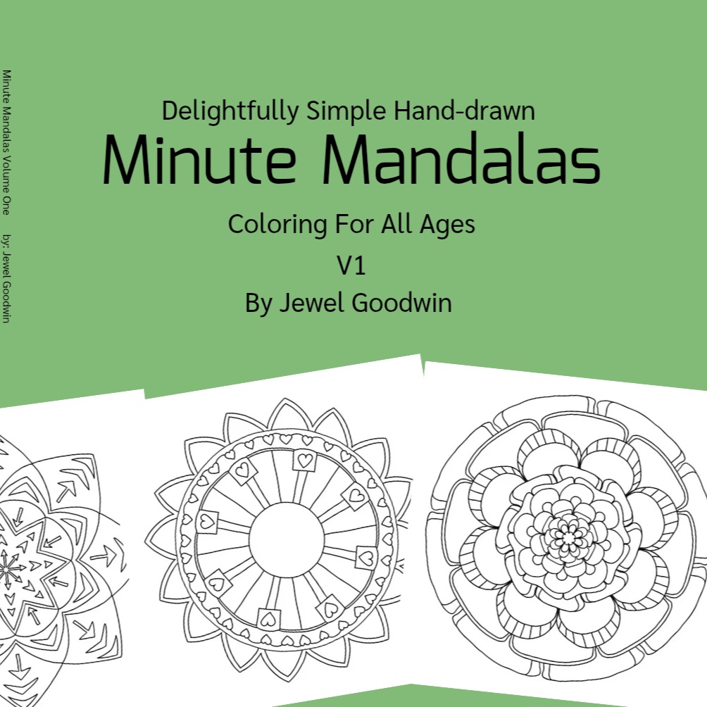 Delightfully Simple Hand-drawn Minute Mandalas Volume One