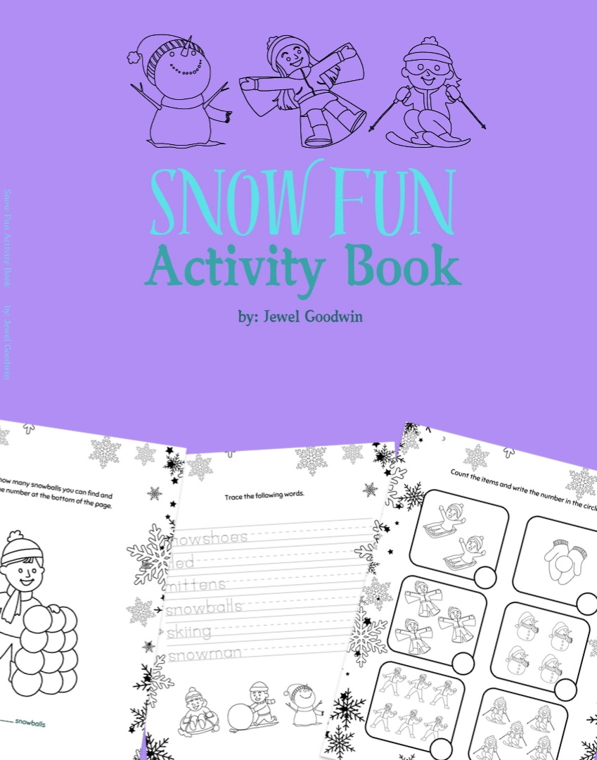 Snow Fun Activity Book 
