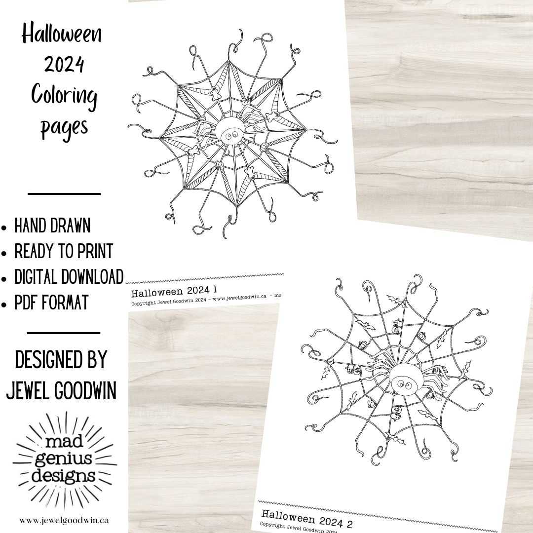 Free download Halloween coloring page